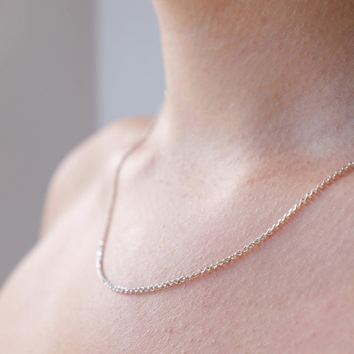 Diamond Cut Rolo Chain