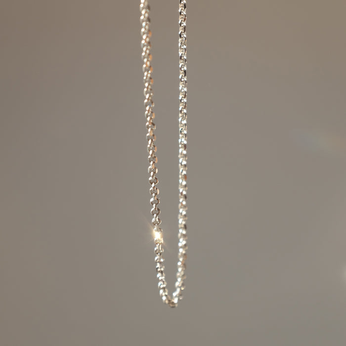 Diamond Cut Rolo Chain